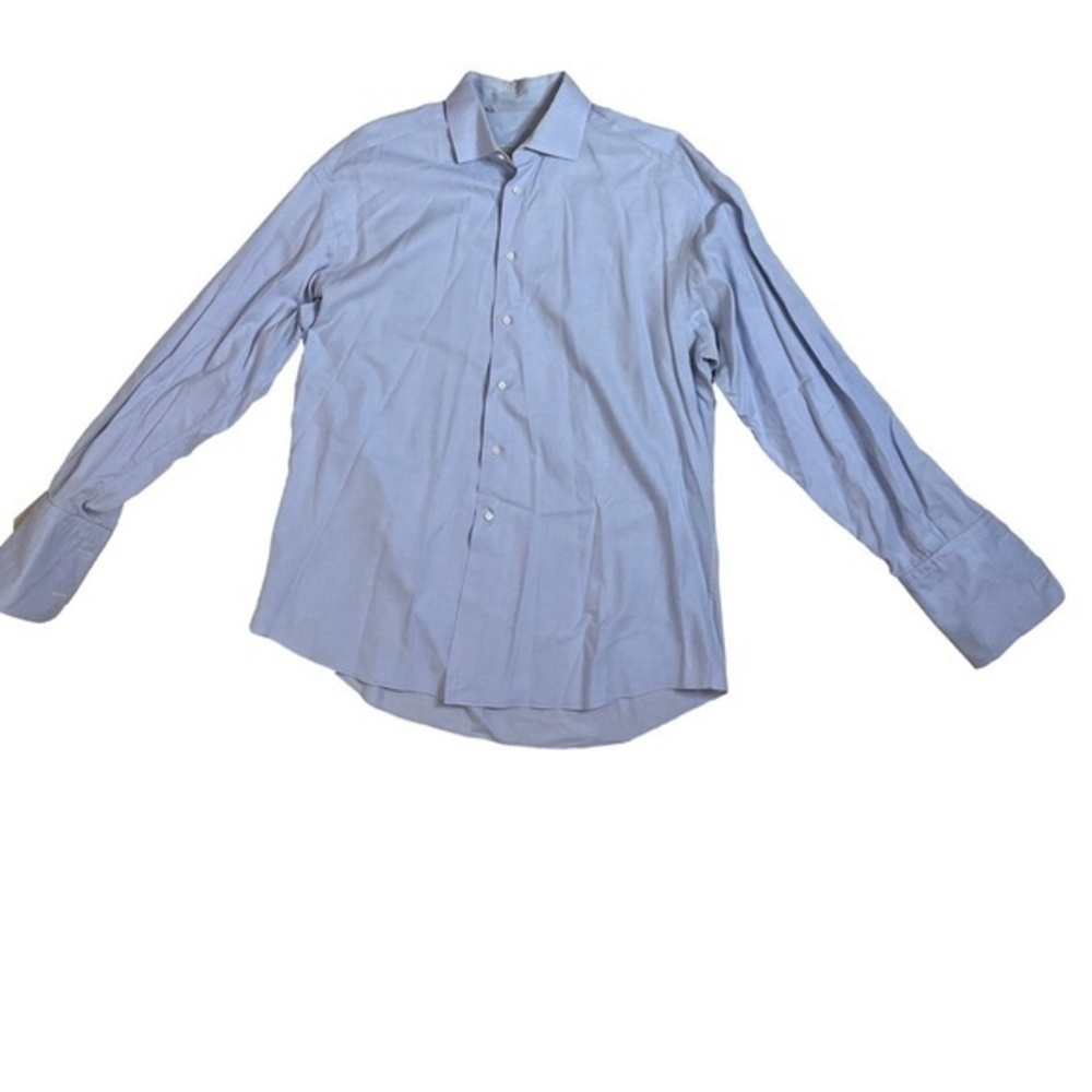 ⭐️ Ermenegildo Zegna formal faint striped dress shirt - size 43/17